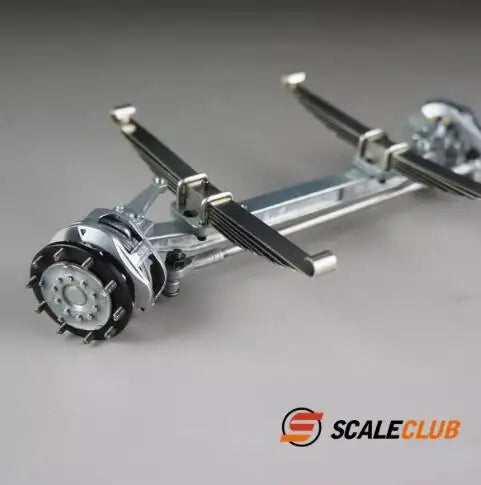 1/14 Front Axle Unpower Axle Metal Unpowered Brake Caliper For Tamiya Lesu 1/14 RC Truck