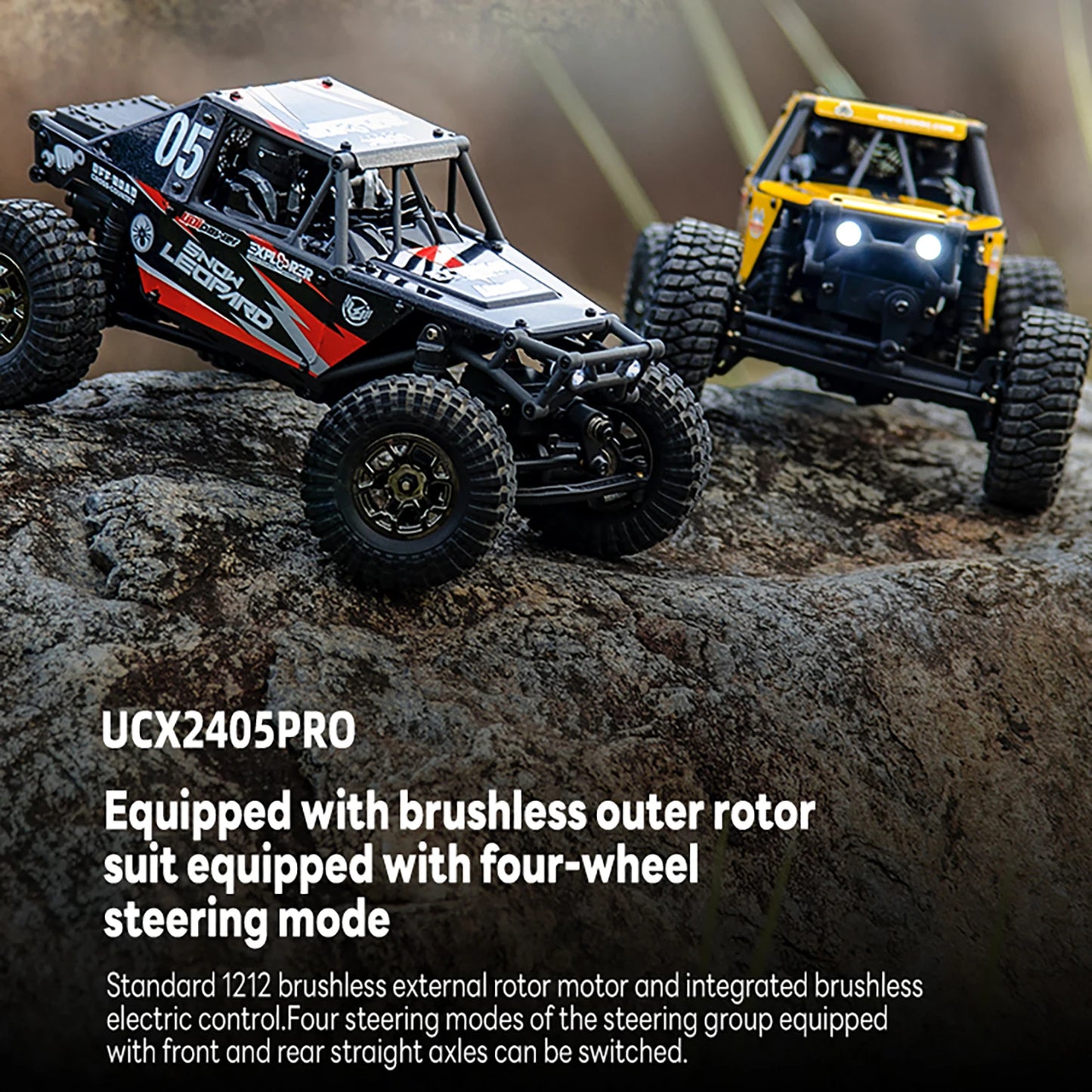 1/24 UdiRC UCX2405 PRO  Brushless Motor RC Car  RTR