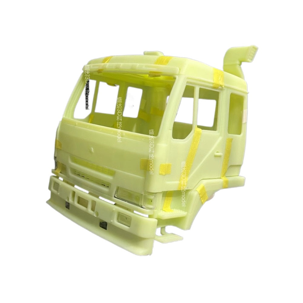 1/14 FUSO t850 3D printed cab shell for 1/14 tamiya rc tractor