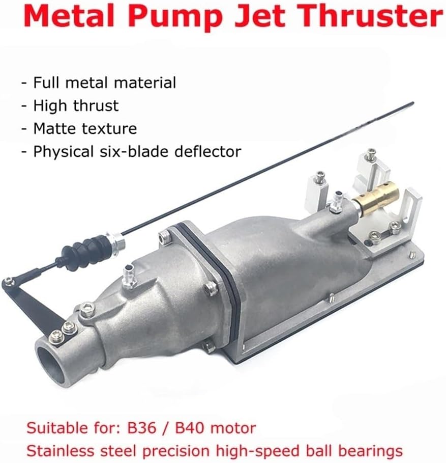 RC Boat 35mm Metal Pump Jet Thruster