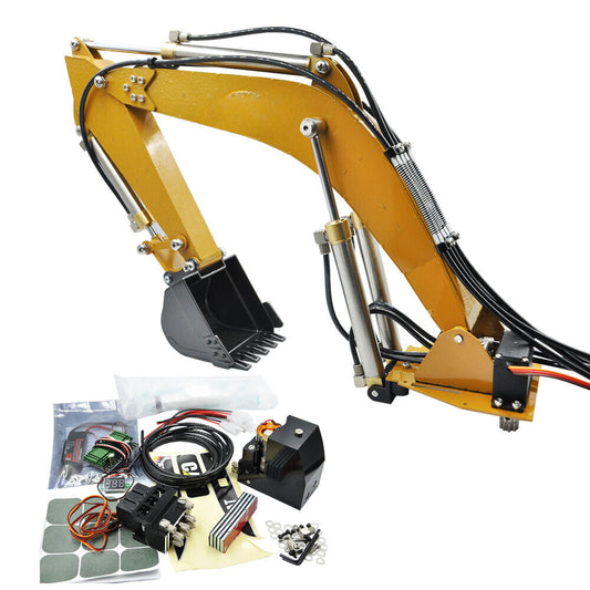 HUINA 580 Rc Excavator Upgrade RC Hydraulic Excavator DIY Kit