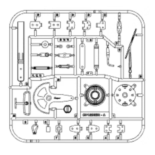 Capo jimney rc car shell original parts