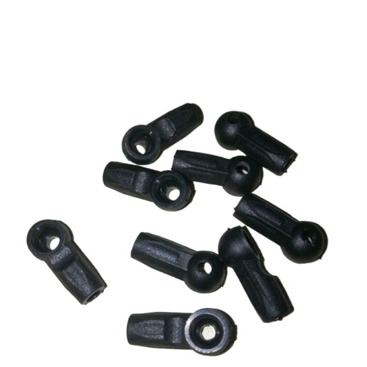 10Pcs 4.8mm Ball Head Rubber Cap for 1/10 YOKOMO YD2 Sakura CS MST Rc Drift Car