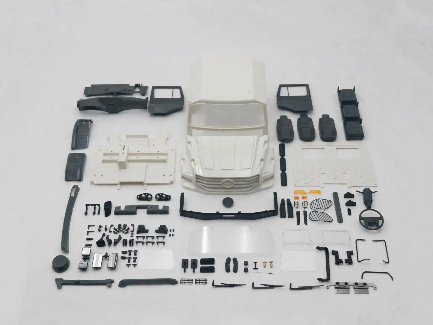 JDM Zetros Karosserie Kabine Armaturenbrett für 1/14 ferngesteuerten Truck 