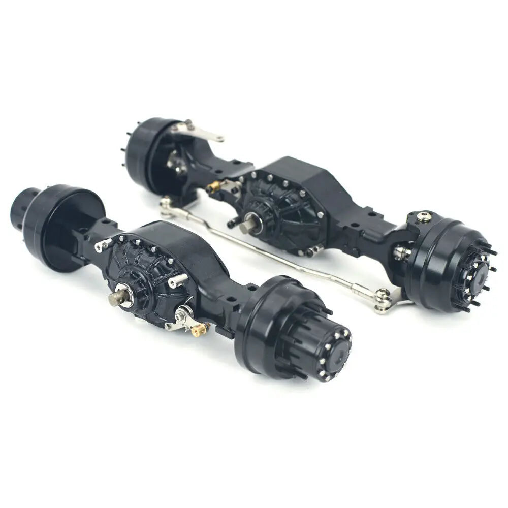 8x8 6x6 4x4 Metal Wheel Reduction Axle for 1/14 Tamiya RC Truck Tractor