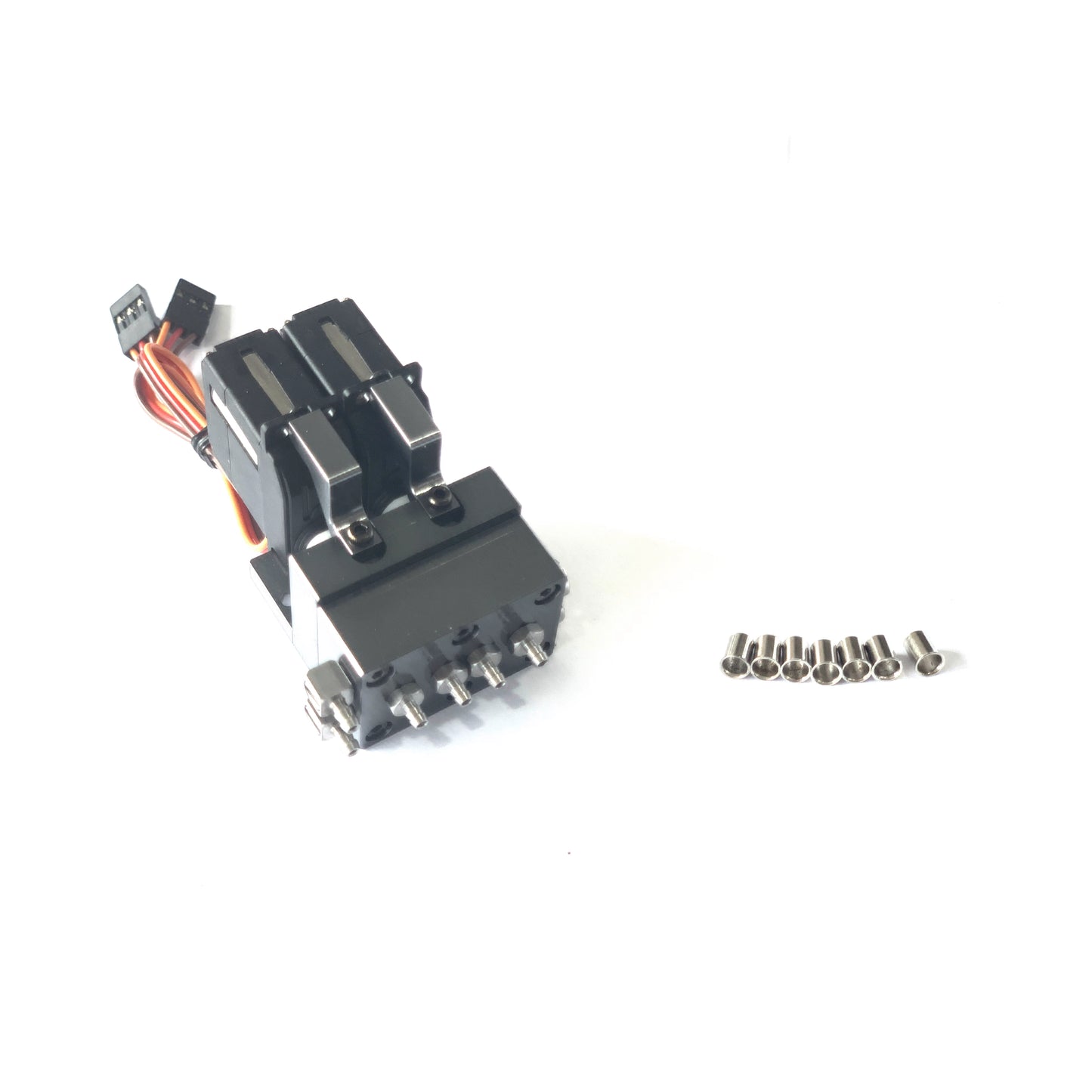 CUT MODEL CUT-9G-FA Hydraulic Model Directional Valve with Medium Return Function for 1/14 Rc Excavator