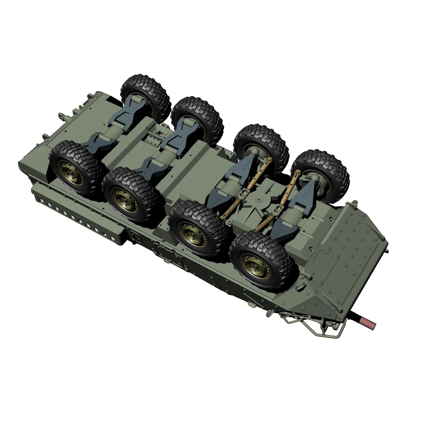 RC 1/35 m1128 Stryker 8x8 static modification KIT