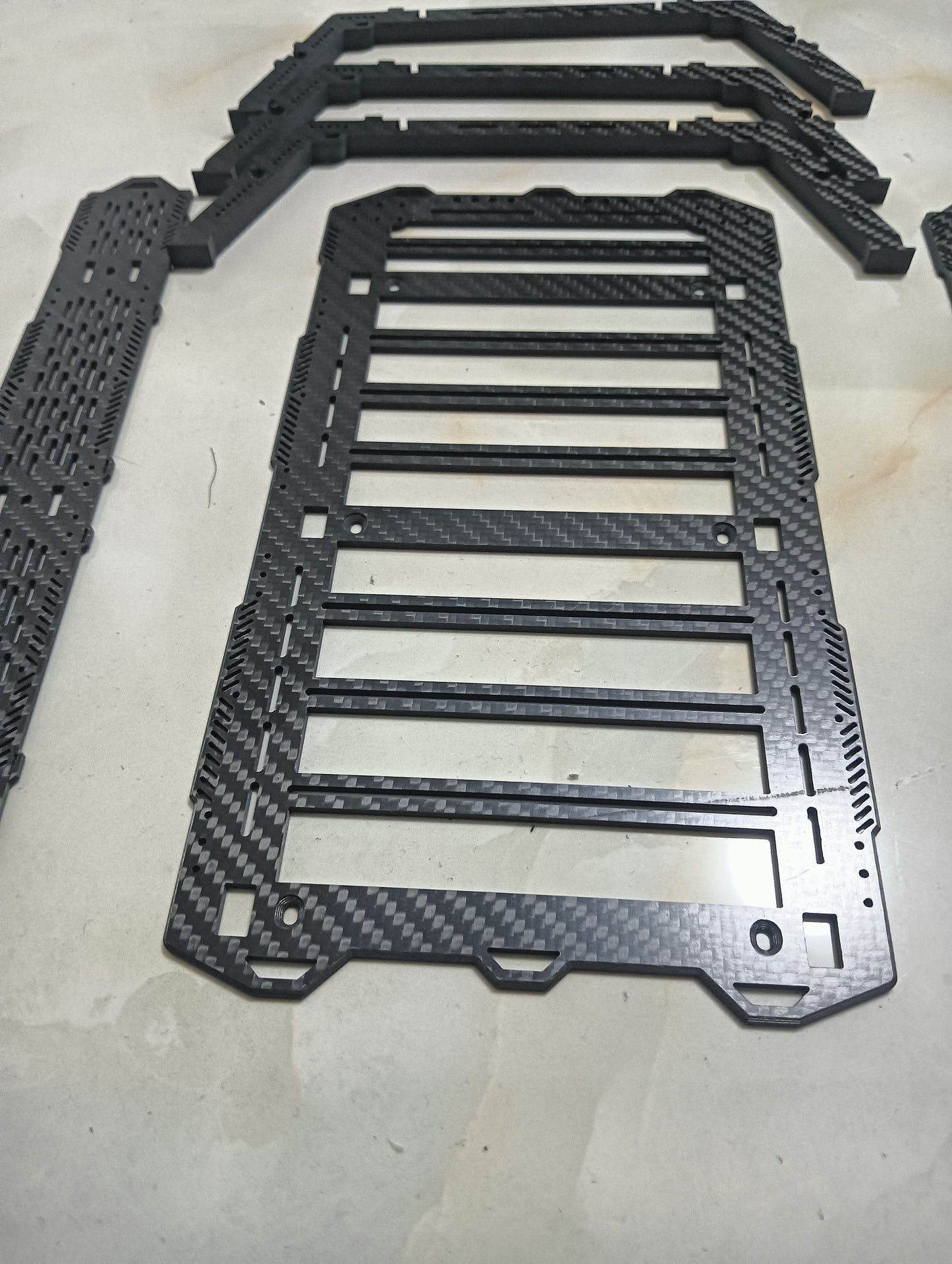 TWOLF M715 1/8 Rc Pickup Carbon Fiber Rack