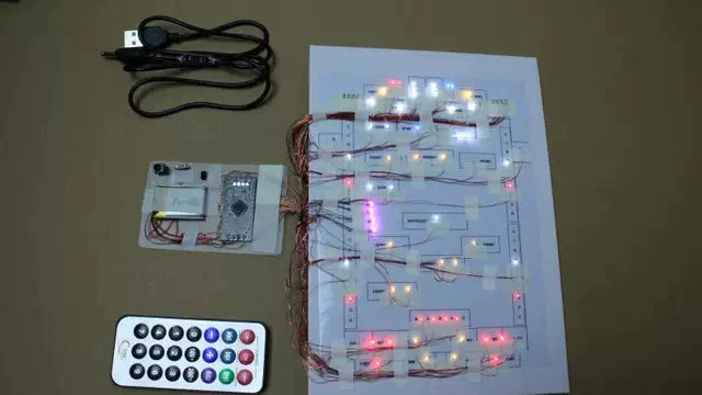 1/18 Model Car Modification Running Light EX832