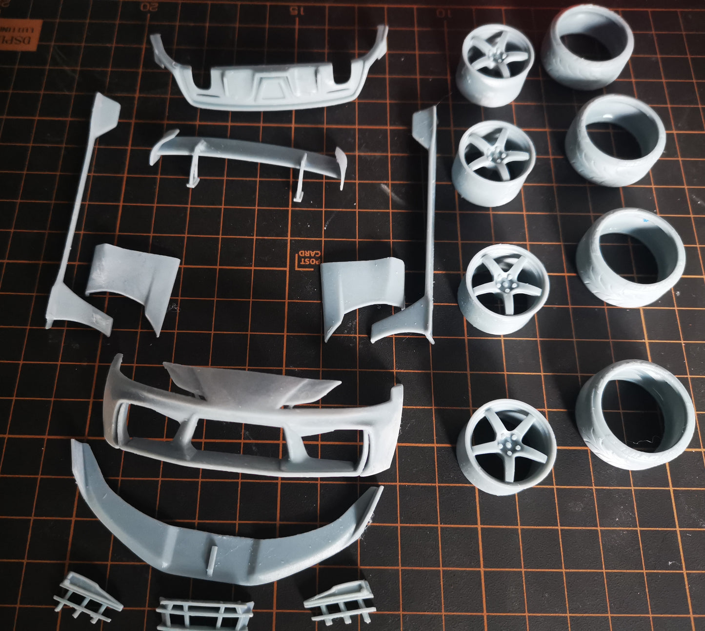 1/24 SUPRA A90 ADRO Resin Surround for Tamiya