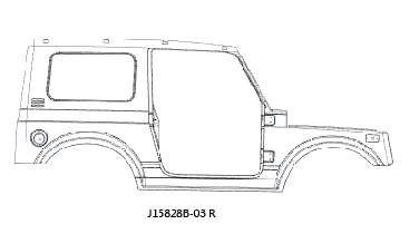 Capo jimney rc car shell original parts