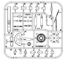 Capo jimney rc car shell original parts