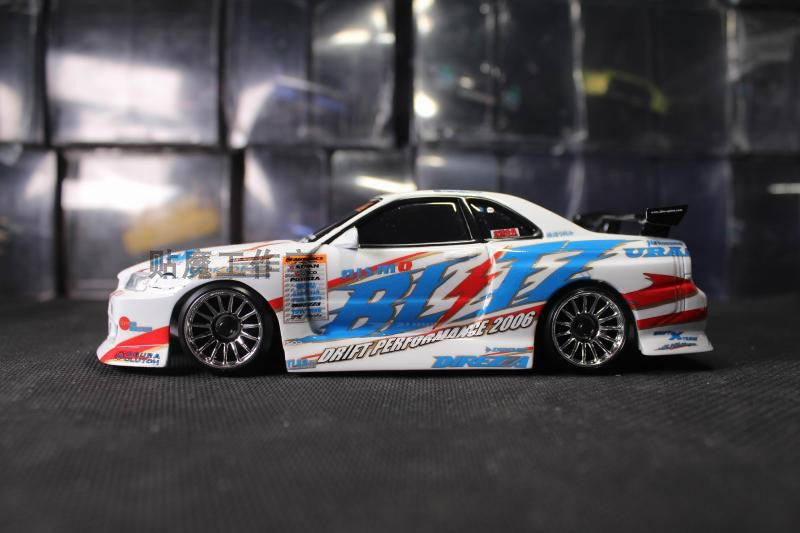 1/24 Miniz Rc Drift Car EVA S15 Water Slide Stickers