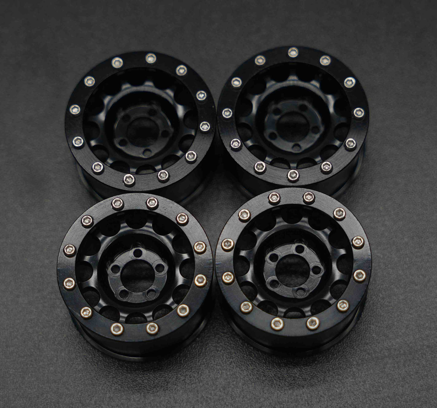 4pcs CAPO CUB1 CUB2 Rc Car Full Metal Wheels