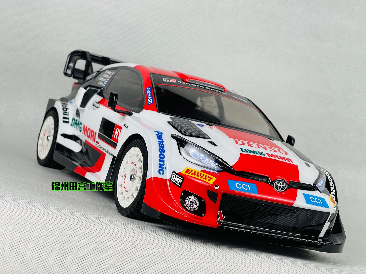 1/10 Tamiya tt02 Yaris GR WRC Rc Rally Car RTR