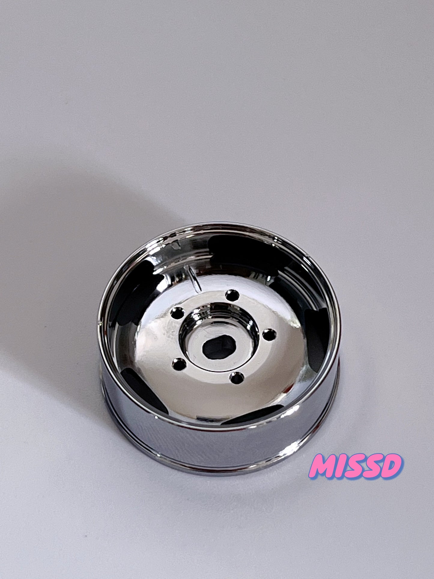 4Pcs 1/24 TG Super MINIZ Miniq TRC Art Rc Drift Car Chrome Plated Metal Wheel Hub 20MM 22mm