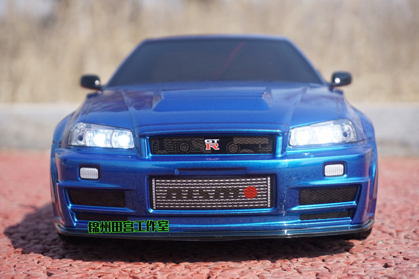 1/10 GTR R34 Tamiya tt02 Sakura Rc Drift Car RTR