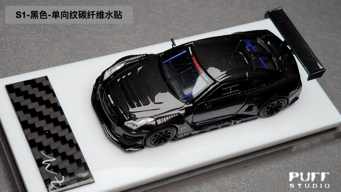 1/64 Scale Car Model Water Transfer Carbon Fiber Sticker