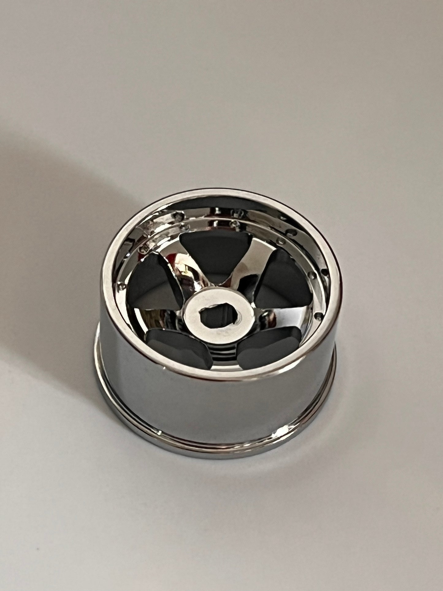 4Pcs 1/24 TG Super MINIZ Miniq TRC Art Rc Drift Car Chrome Plated Metal Wheel Hub 20MM 22mm