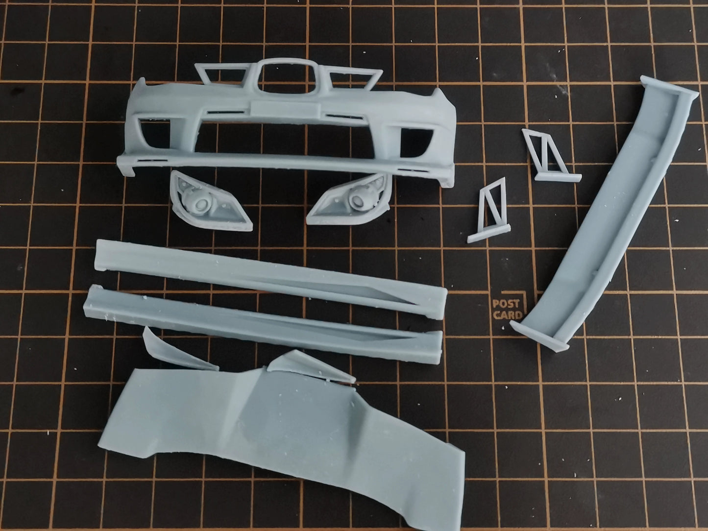 1/24 SUBARU STI 9 Voltex Surround Modifier for Fujimi