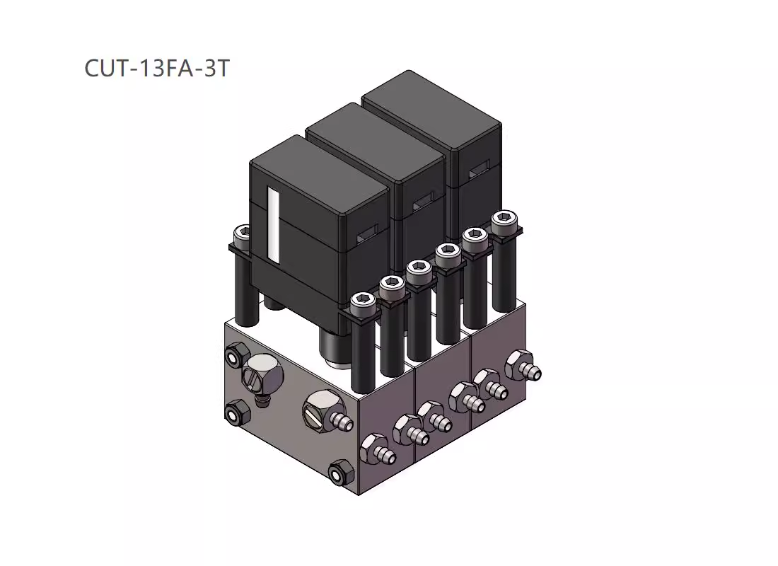 CUT MODEL CUT-13FA Hydraulic Multi-way Directional Valve RC Engineering Model