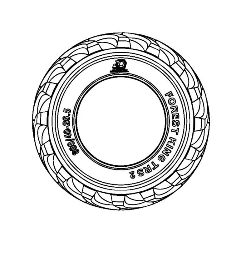 JDMODEL JDM-198G 800/40 JDM-198H Heavy Duty Wheel Tire Set for1/14 1/12 rc Hydraulic engineering vehicle