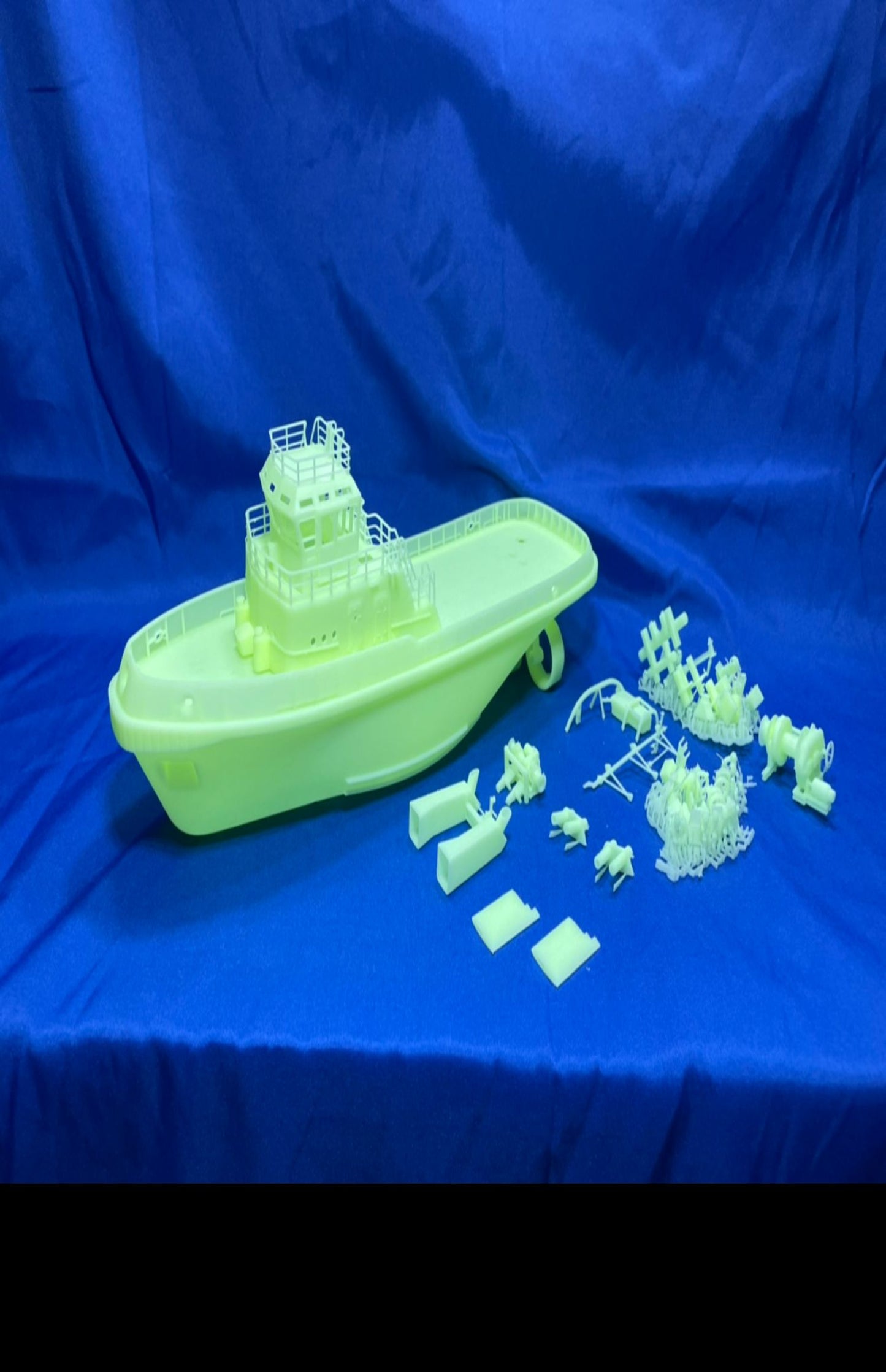 3D Printing 1/100 Smit Rc Tug KIT