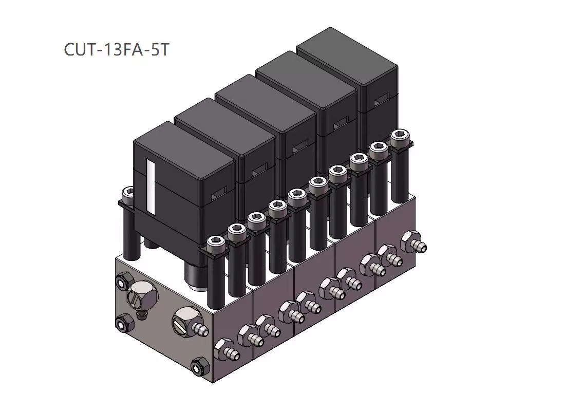 CUT MODEL CUT-13FA Hydraulic Multi-way Directional Valve RC Engineering Model