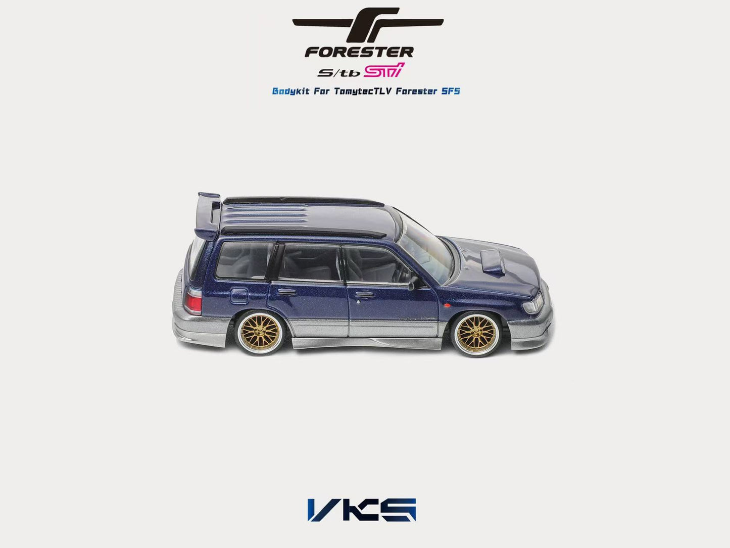 1/64 S/tb STi Appearance Kit For TomytecTLV Forester SF5