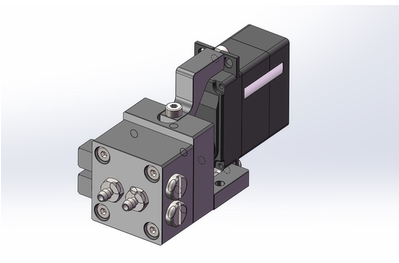 CUT MODEL CUT-9G-FA Hydraulic Model Directional Valve with Medium Return Function for 1/14 Rc Excavator