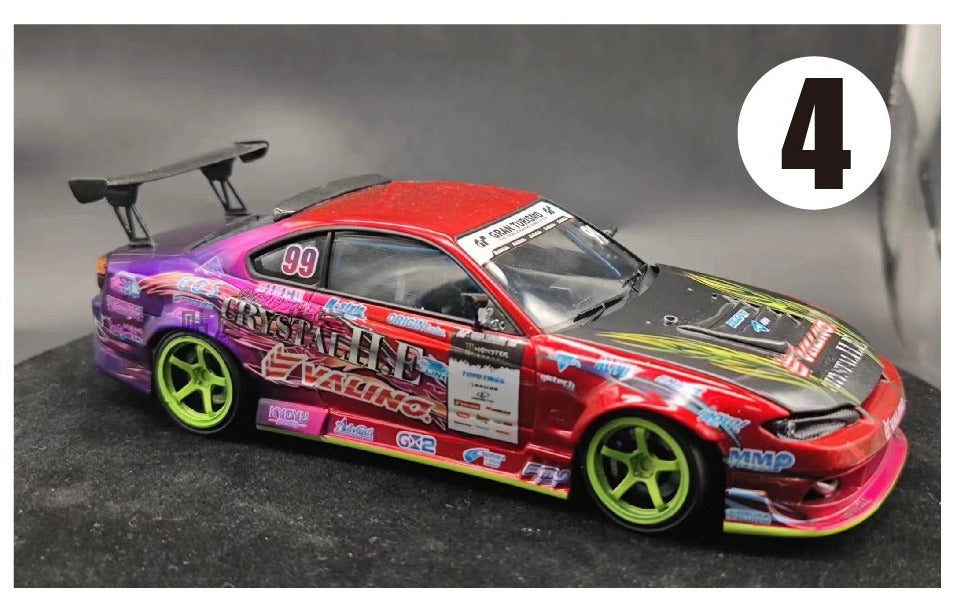 1/24 EVA S13  S15 Rc Drift Car Water Slide Transfer Decals