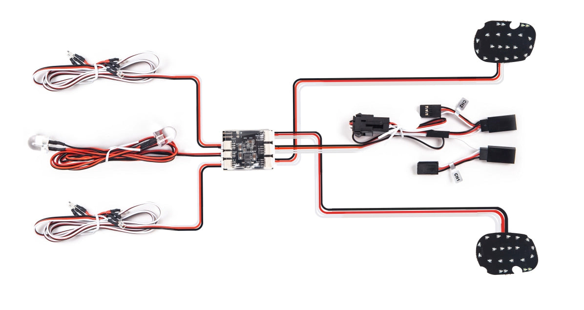 KM Rally C3 1/7 Rc Car Original Parts Cvd Light Set Kit Ixed Seat