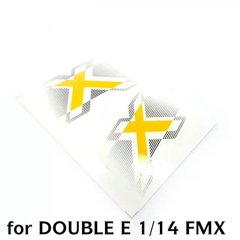 1/14 DOUBLE E FMX JDM RC TRUCK Door Decoration Sticker D408