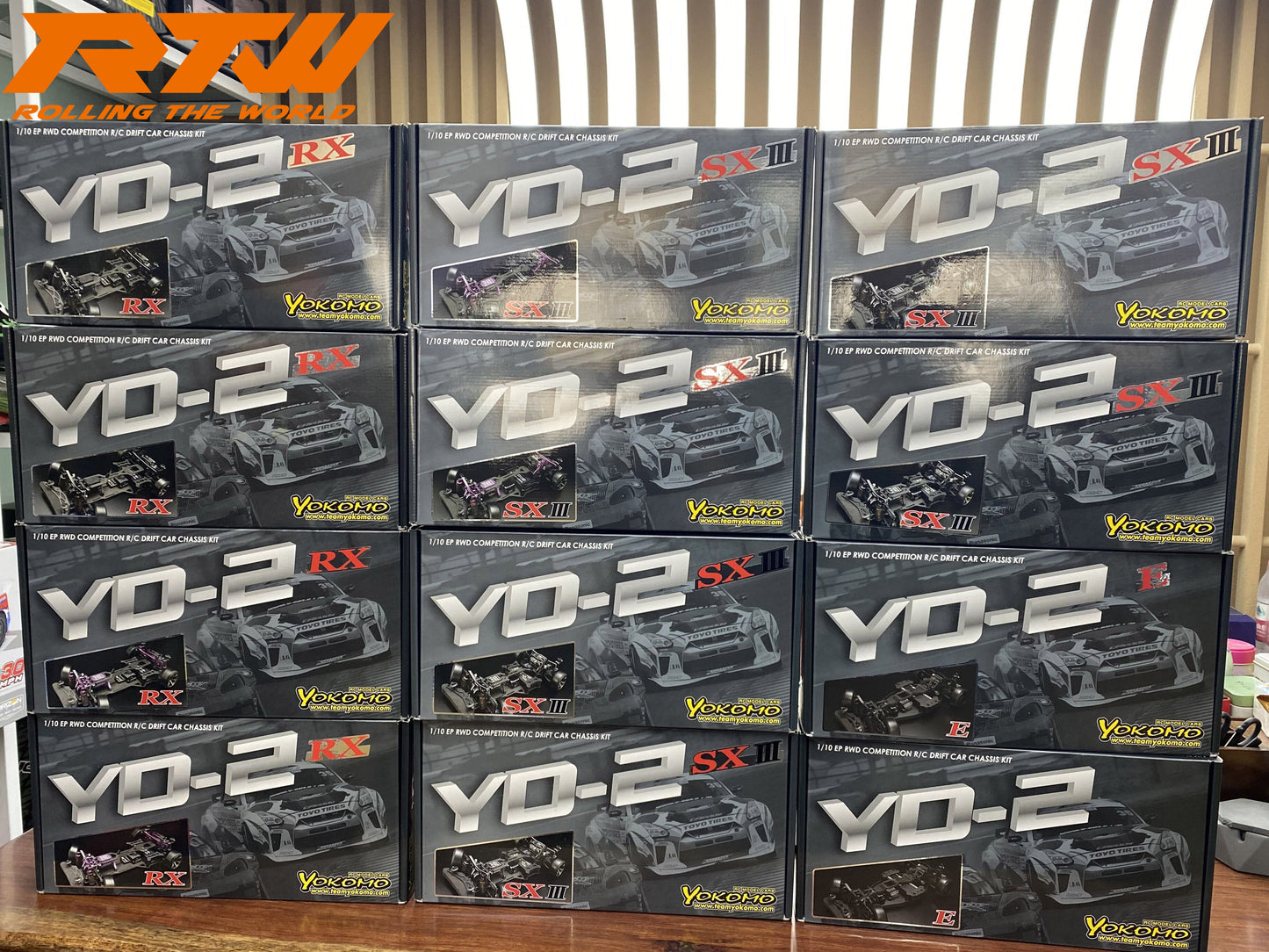 YOKOMO YD-2RX 1/10 Rwd Rc Drift Car KIT