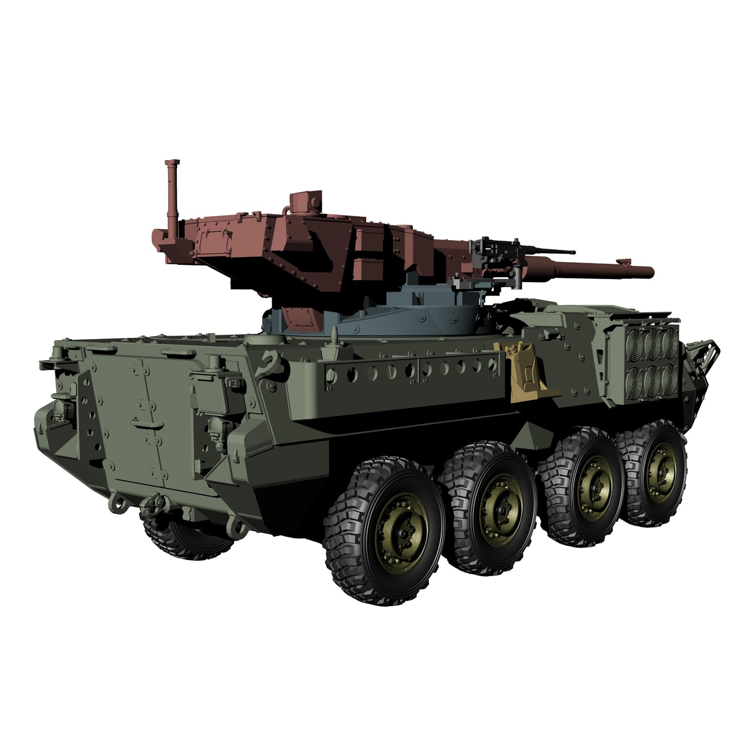 RC 1/35 m1128 Stryker 8x8 static modification KIT