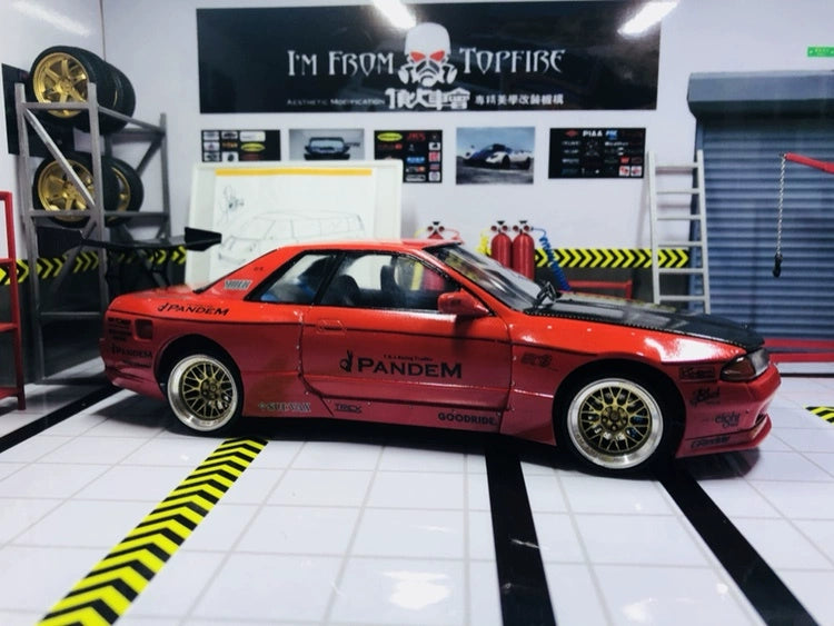 1/24 Rocket Bunny Pandem  Skyline R32 Wide Body Kit  for Tamiya