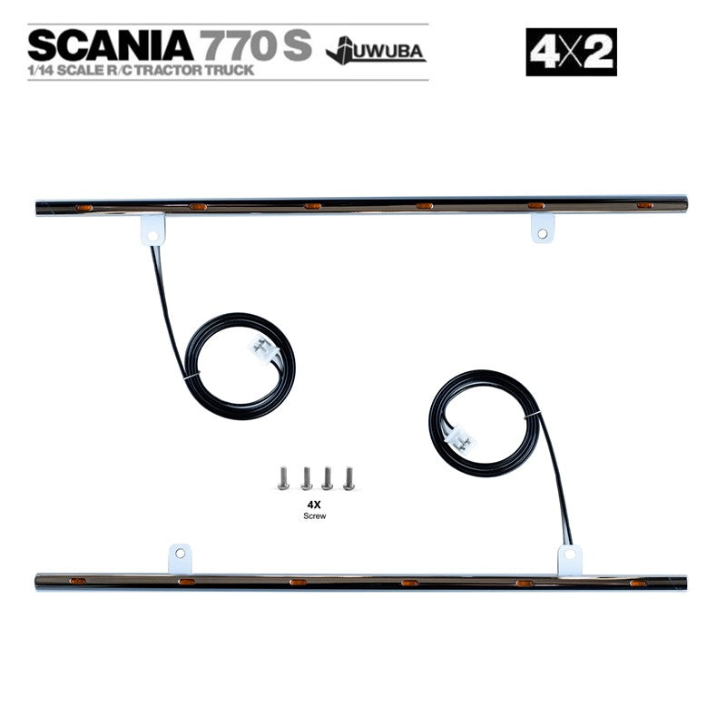 Jwb Tamiya 1/14 Scania 770S Rc Tractor 4x2 Side Baffle CBB-A42