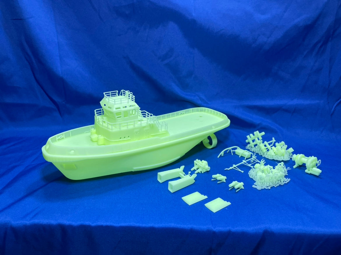 3D Printing 1/100 Smit Rc Tug KIT