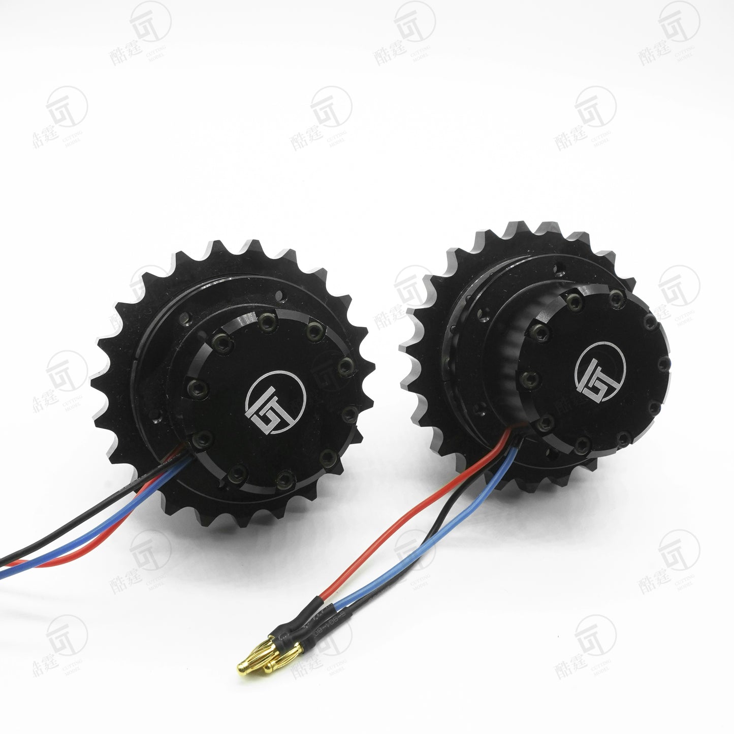 CUT Model CUT-QD-10 Rc Excavator Brushless Drive Wheel with ESC 2pcs