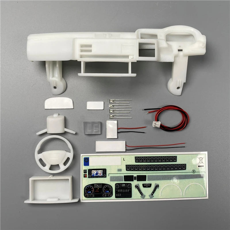 Control Dashboard for 1/14 Rc Tamiya Tipper Tractor