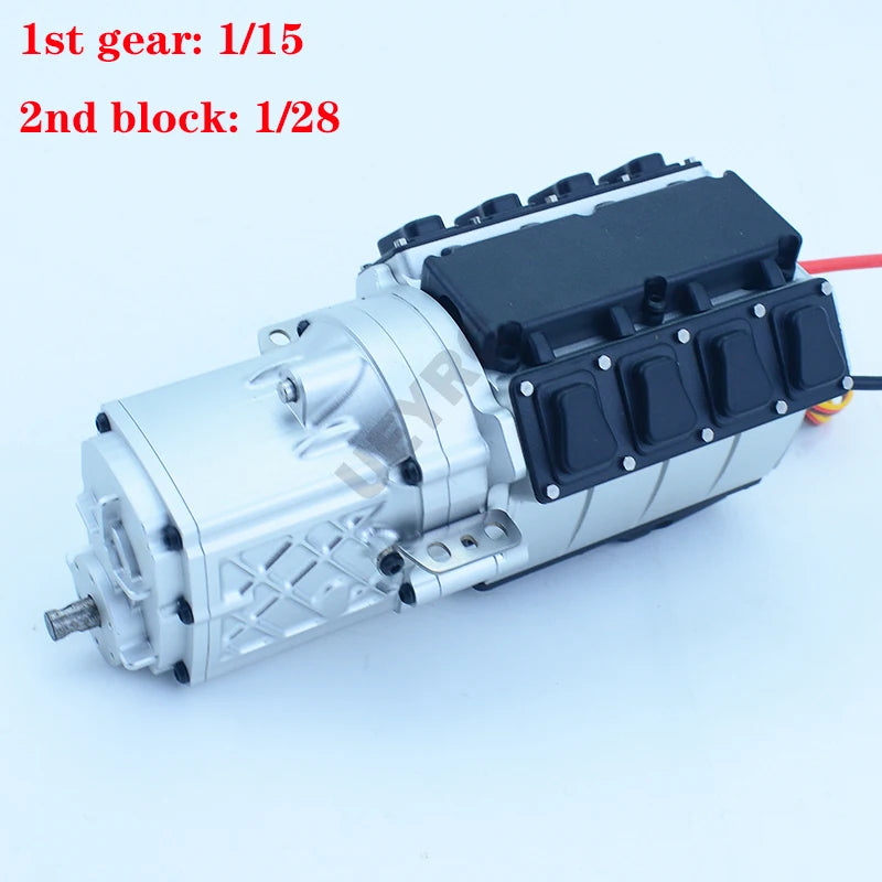 2nd Gear Gearbox for 1/14 Tamiya Rc Tractot Truck