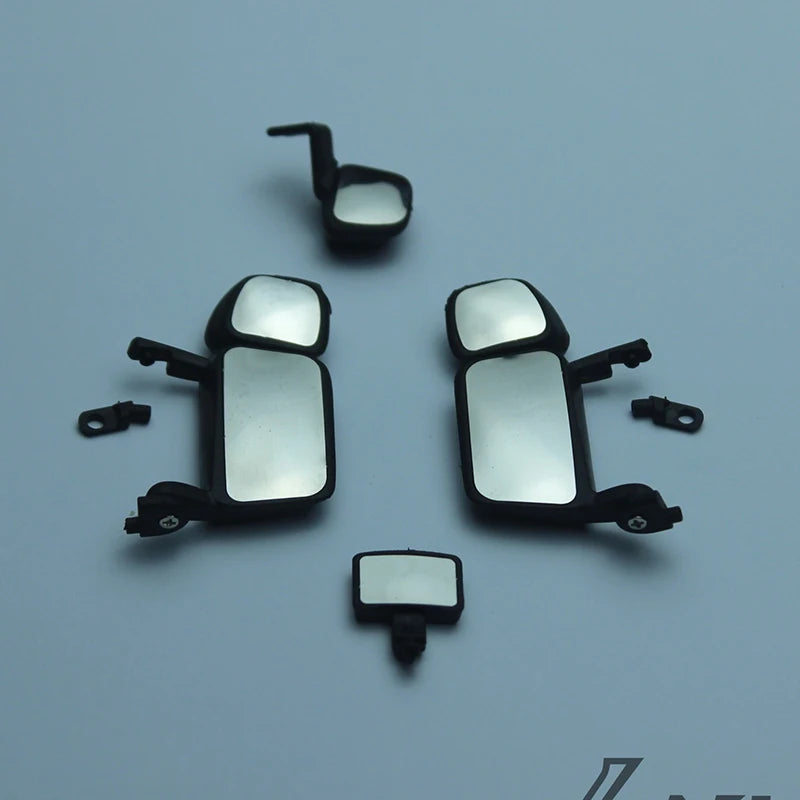 Sunshade Light and Rearview Mirror for 1/14 Tamiya RC Truck R470 R620 R730