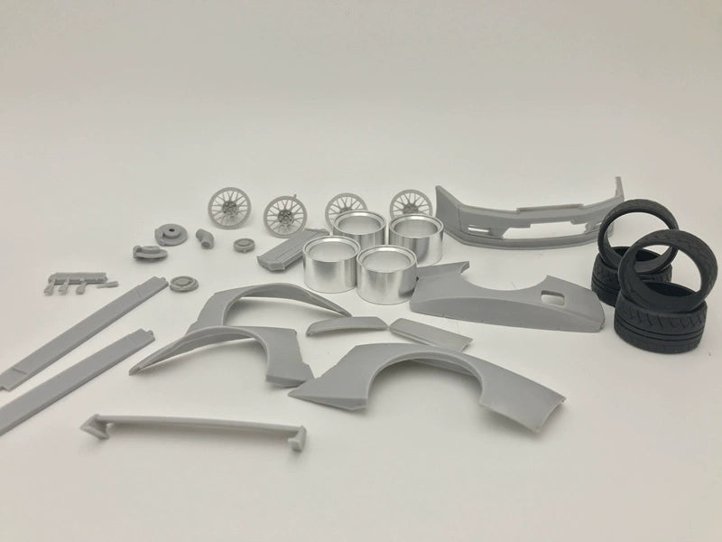 1/24 Rocket Bunny Pandem  Skyline R32 Wide Body Kit  for Tamiya