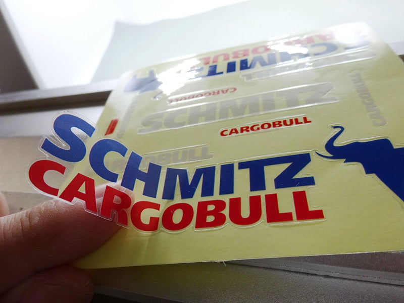 SCHMITZ Bucket Sticker for 1/14 Tamiya Rc Truck