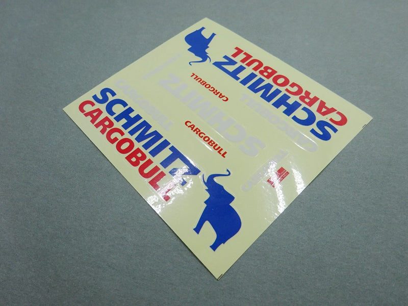 SCHMITZ Bucket Sticker for 1/14 Tamiya Rc Truck