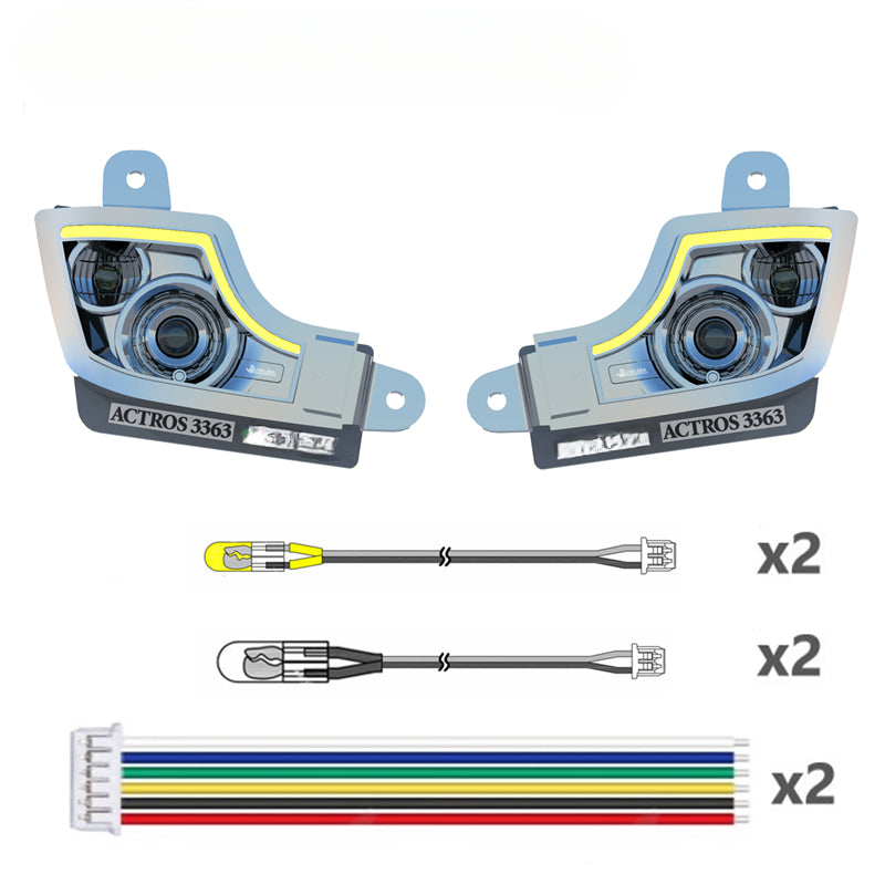 1/14 TAMIYA ACTROS 3363 1851 Dynamic lighting system