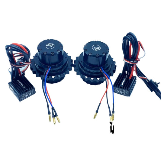 CUT Model CUT-QD-10 Rc Excavator Brushless Drive Wheel with ESC 2pcs