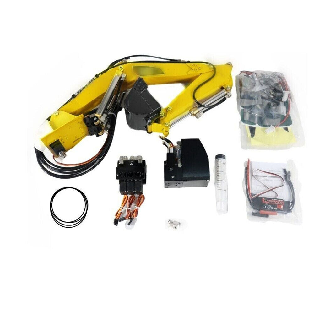 HUINA 580 Rc Excavator Upgrade RC Hydraulic Excavator DIY Kit